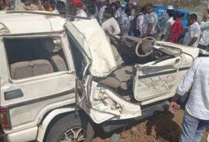 Accident on Nashik-Dindori route